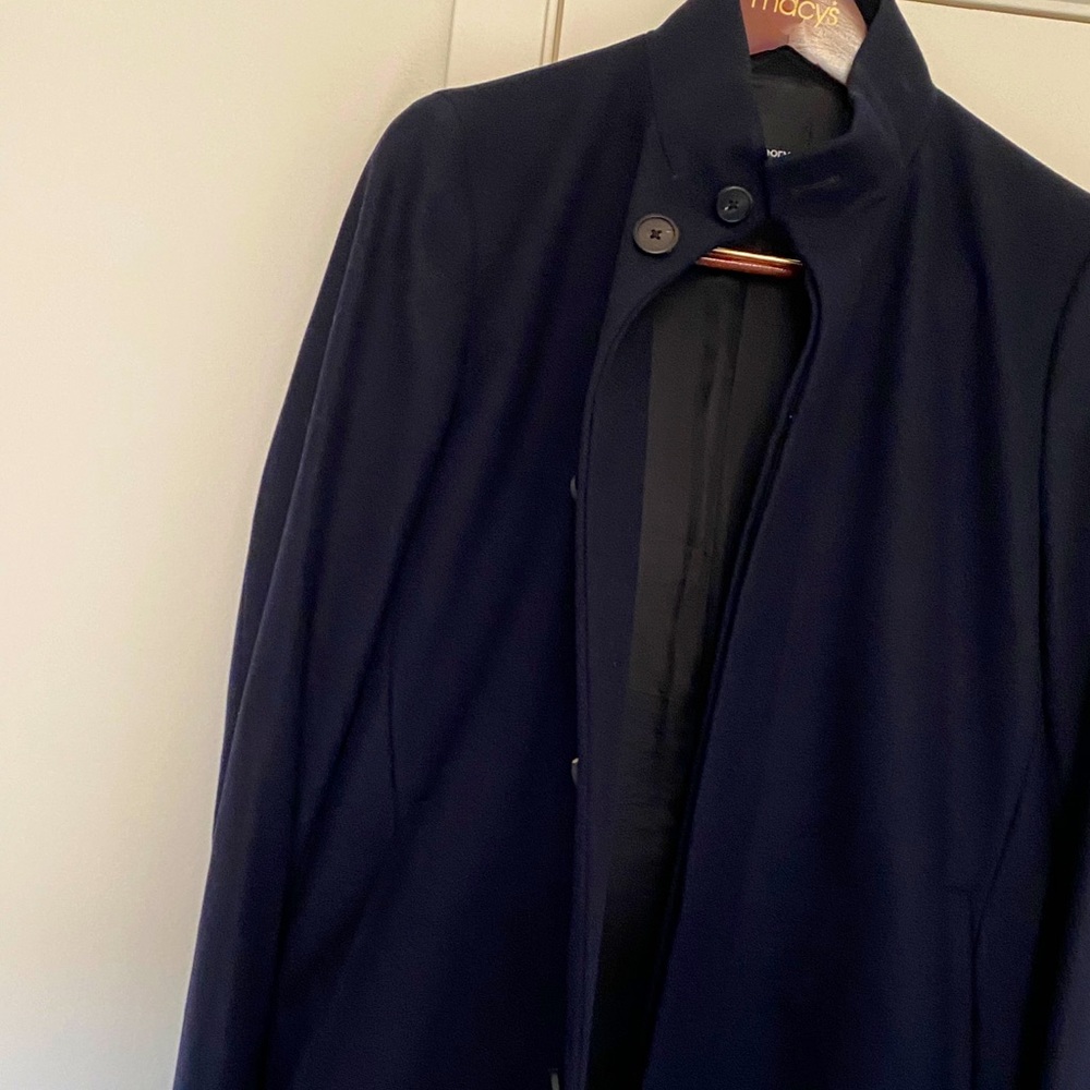 Theory wool cashmere trench coat